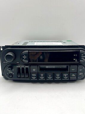 OEM Chrysler Dodge Jeep Radio Cassette Player P56038518AG AM/FM Factory Stereo